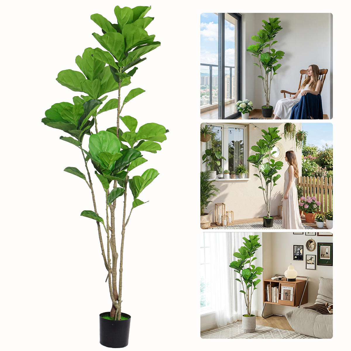 RIDDSEE 6FT (180cm) Artificial - Home Office Depot avaliação e preço