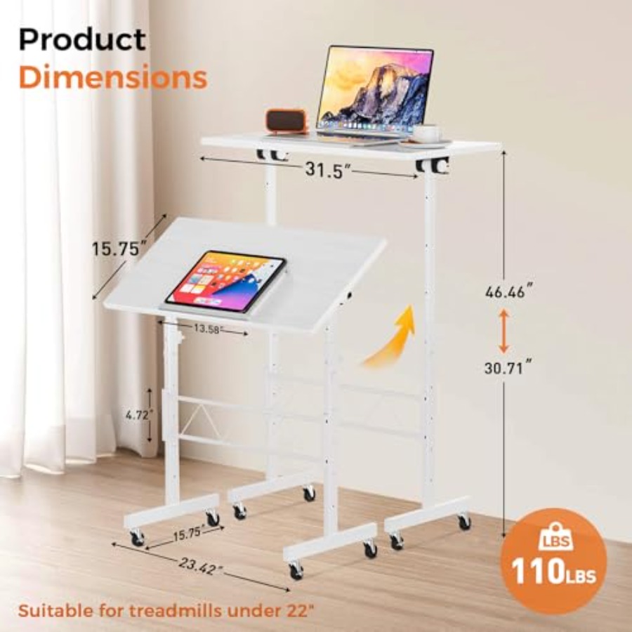 Standing Desk Adjustable Heigh - Home Office Desks avaliação e preço