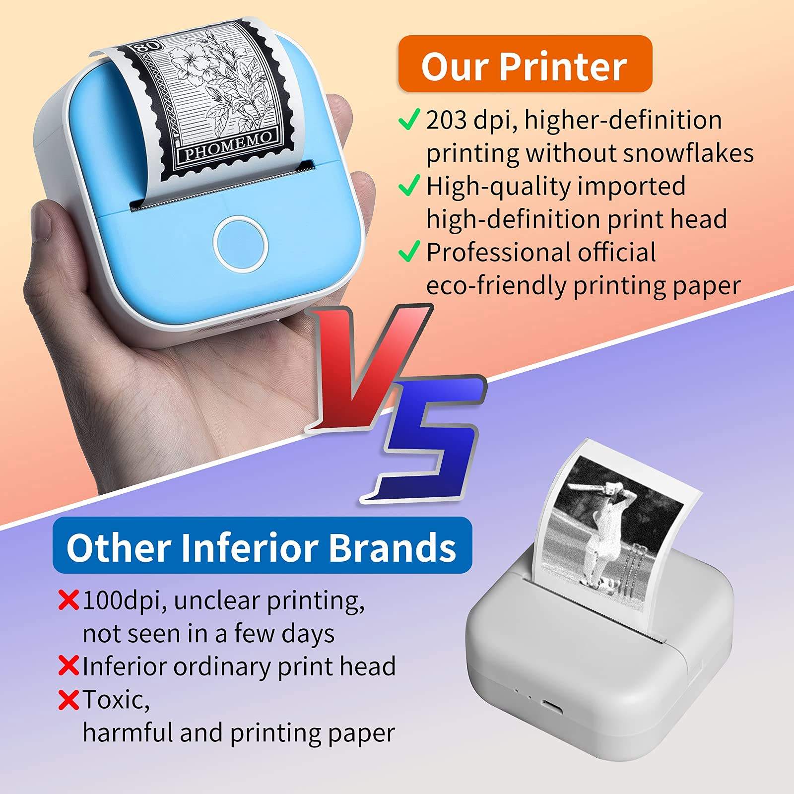 D2 Portable Mini Thermal Label - Home Office Questions avaliação e preço
