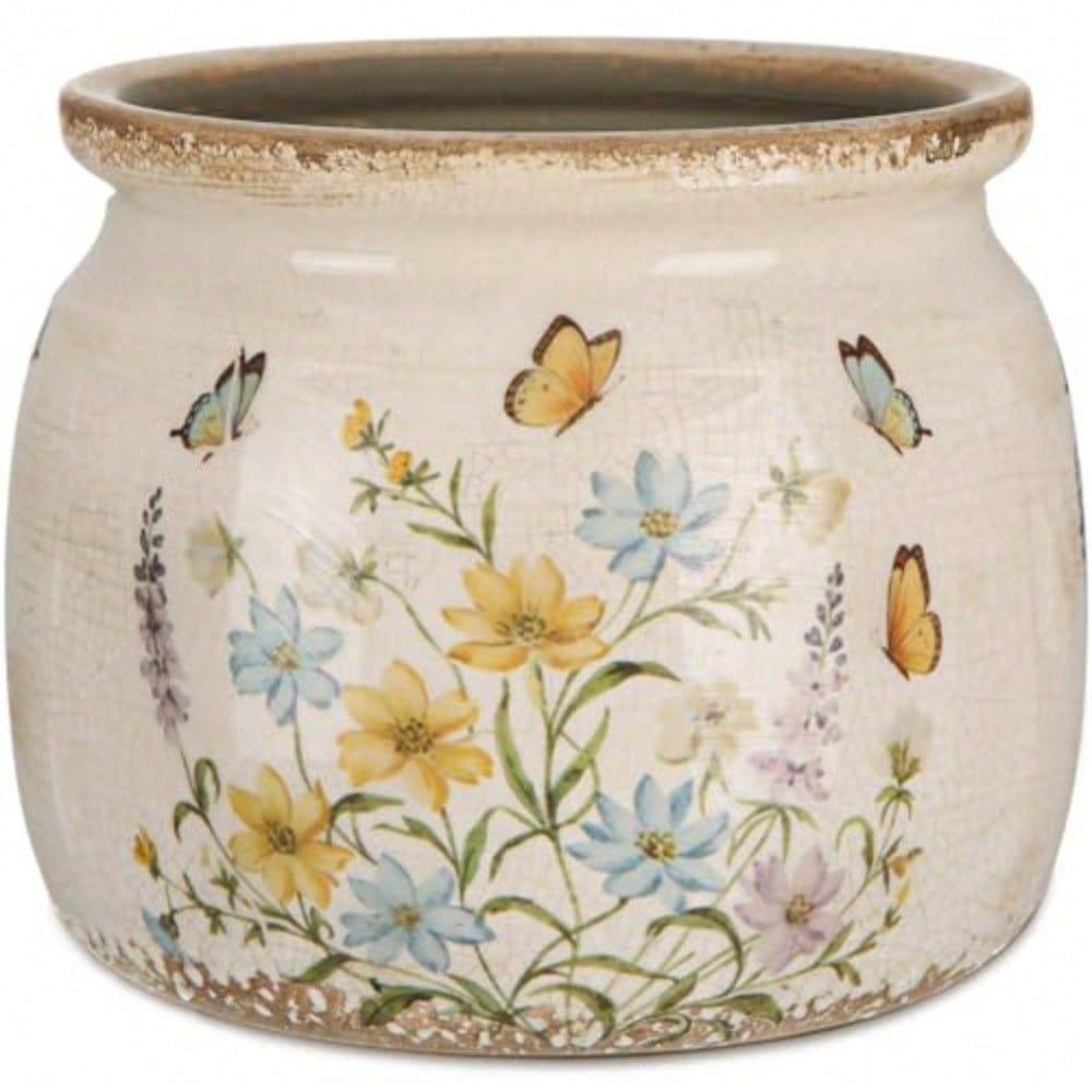Large Ceramic Planter With Pat - Home Office Depot avaliação e preço
