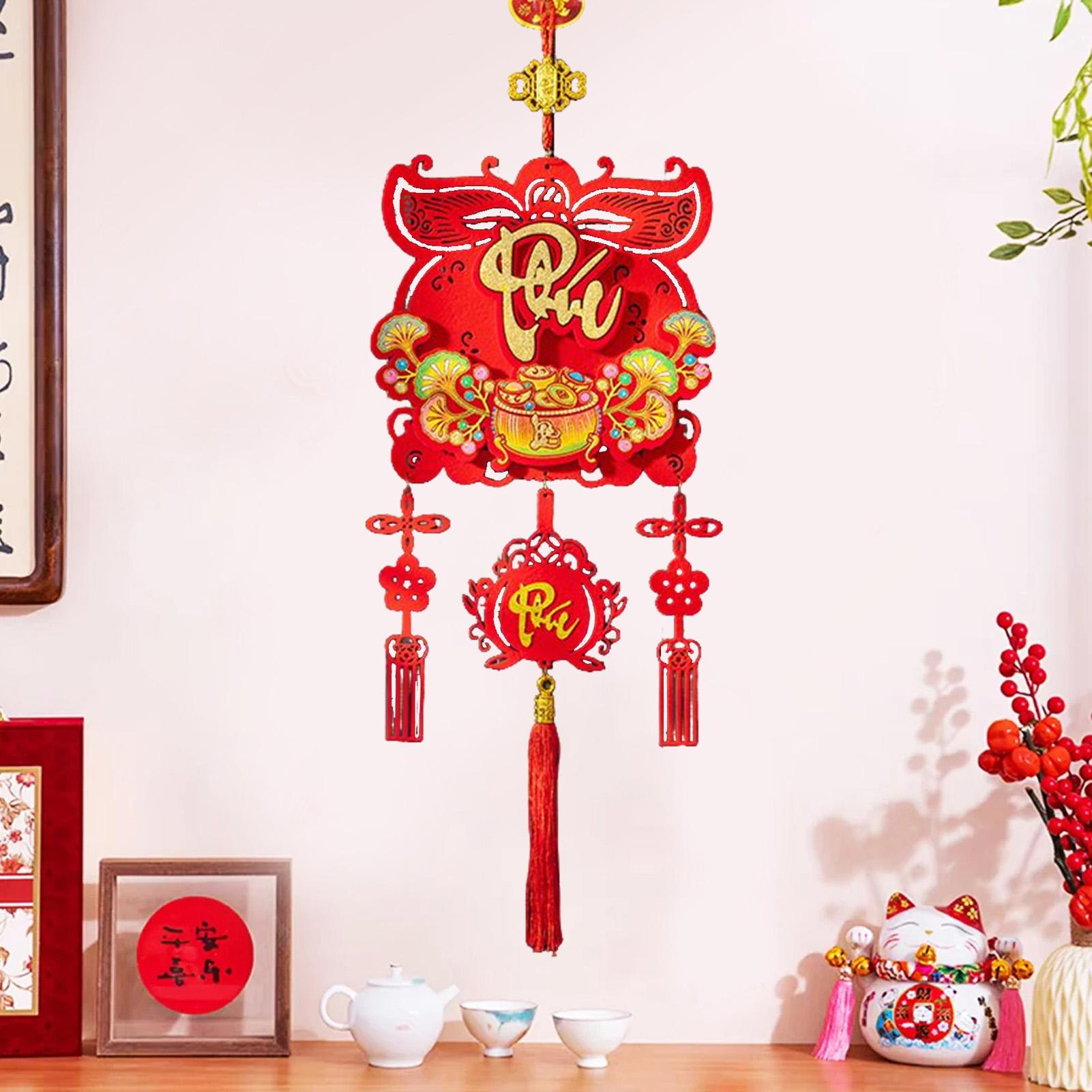 2026 Vietnamese New Year Decor - Home Office Holidays 2026 avaliação e preço