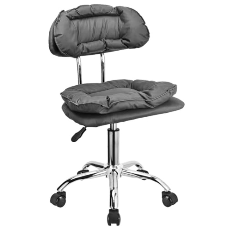 Rolling Stool Backrest Thick S - Home Office Free avaliação e preço