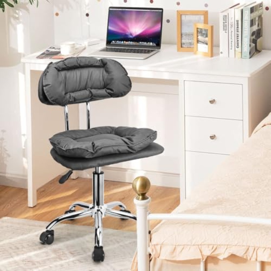 Rolling Stool Backrest Thick S - Home Office Free avaliação e preço