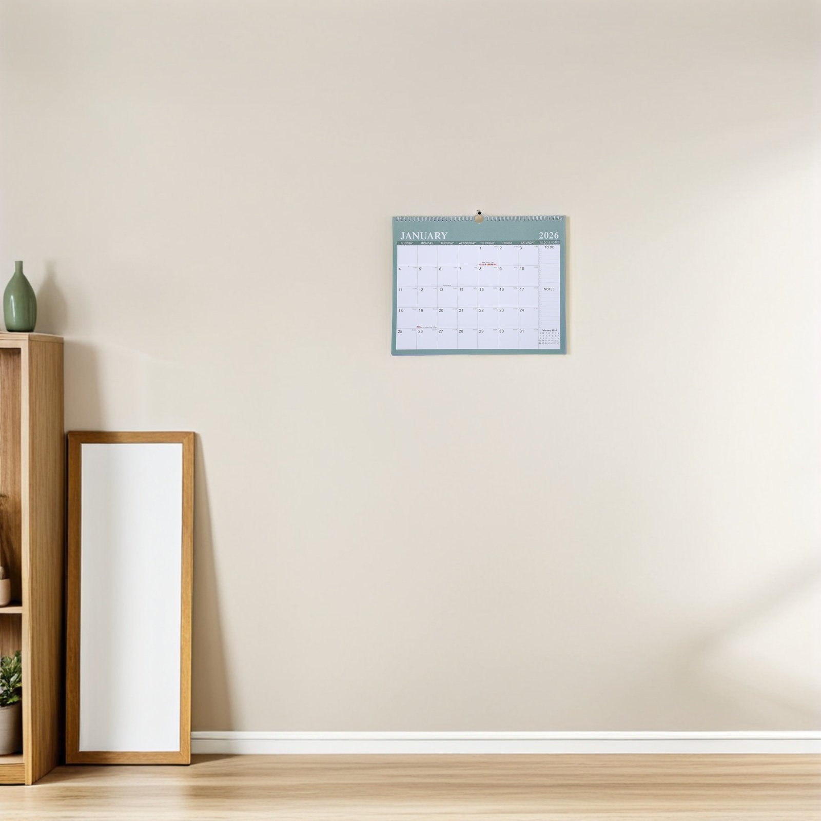 2026 1-2027 6 Large Hanging Mo - Home Office Holidays 2026 avaliação e preço