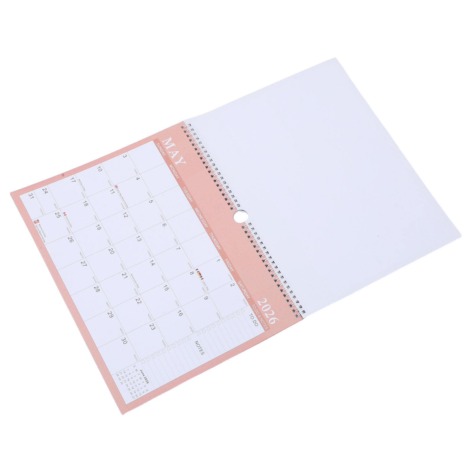2026 1-2027 6 Large Hanging Mo - Home Office Holidays 2026 avaliação e preço