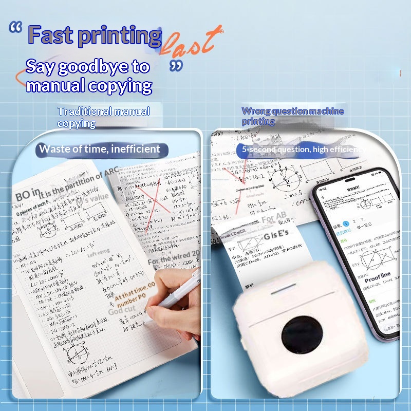 Portable Mini Thermal Printer  - Home Office Questions avaliação e preço