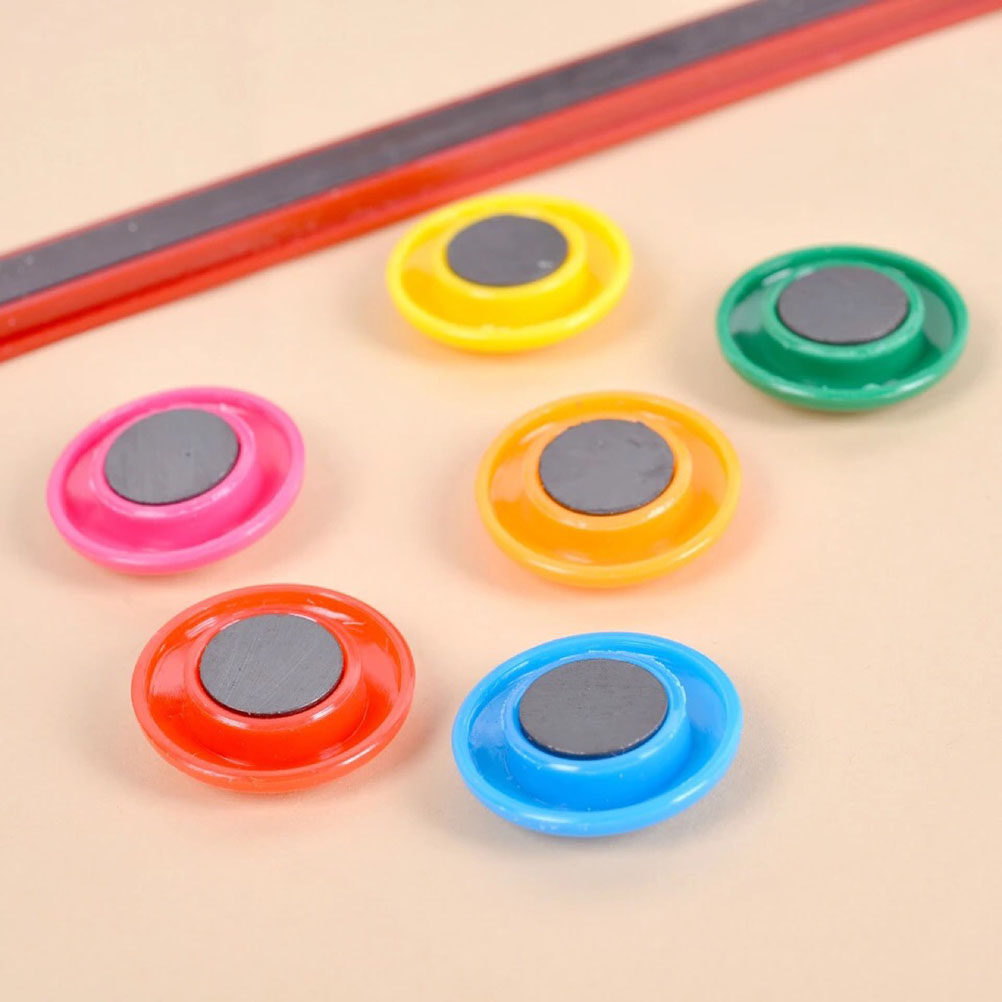50pcs 30Mm Magnetic Thumbtacks - Whiteboard Magnetic avaliação e preço