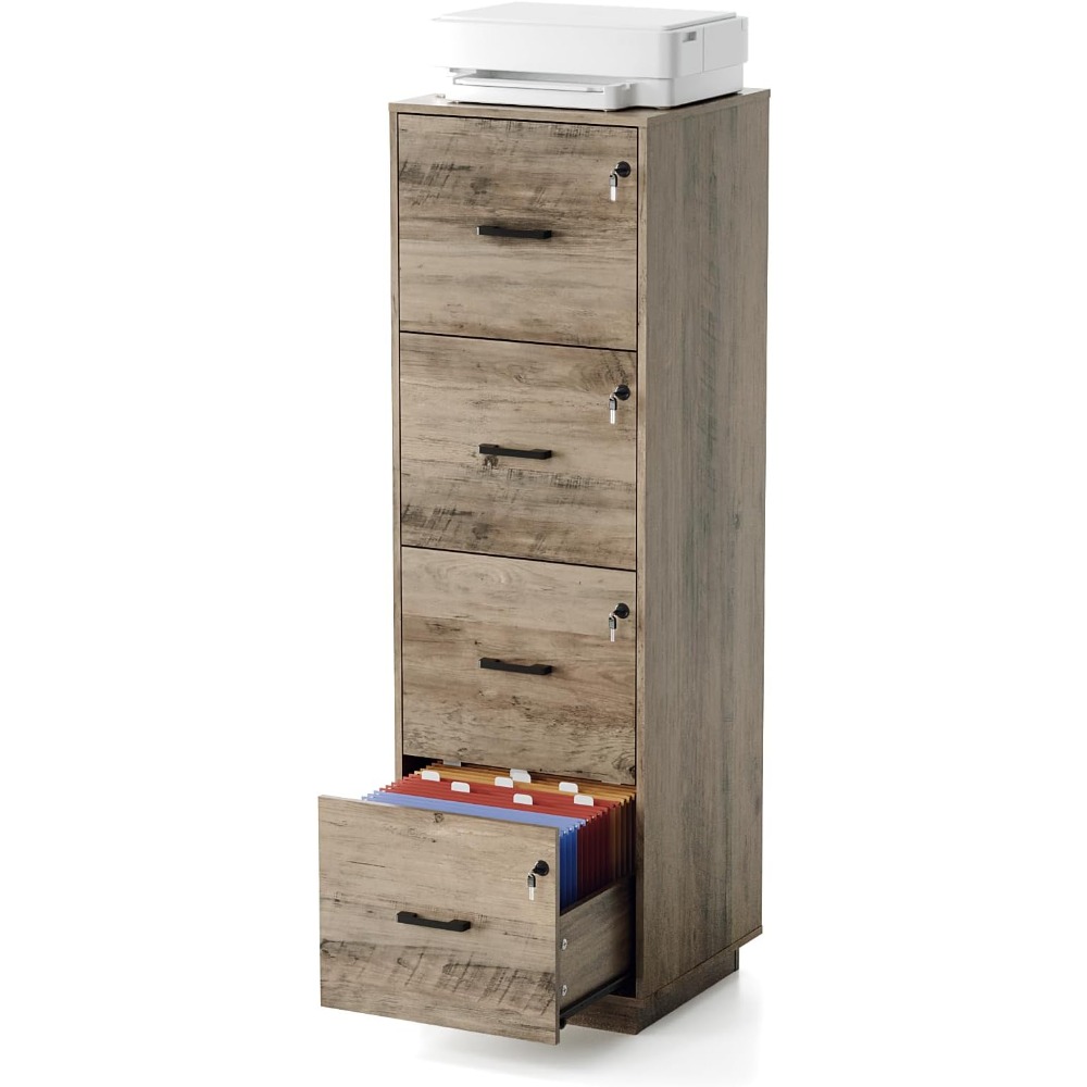 2 Drawer File Cabinet with Loc - Home Office Printer avaliação e preço