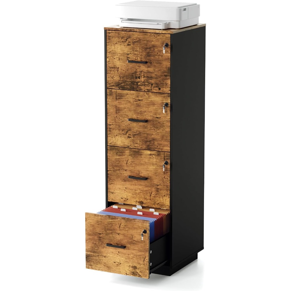 2 Drawer File Cabinet with Loc - Home Office Printer avaliação e preço