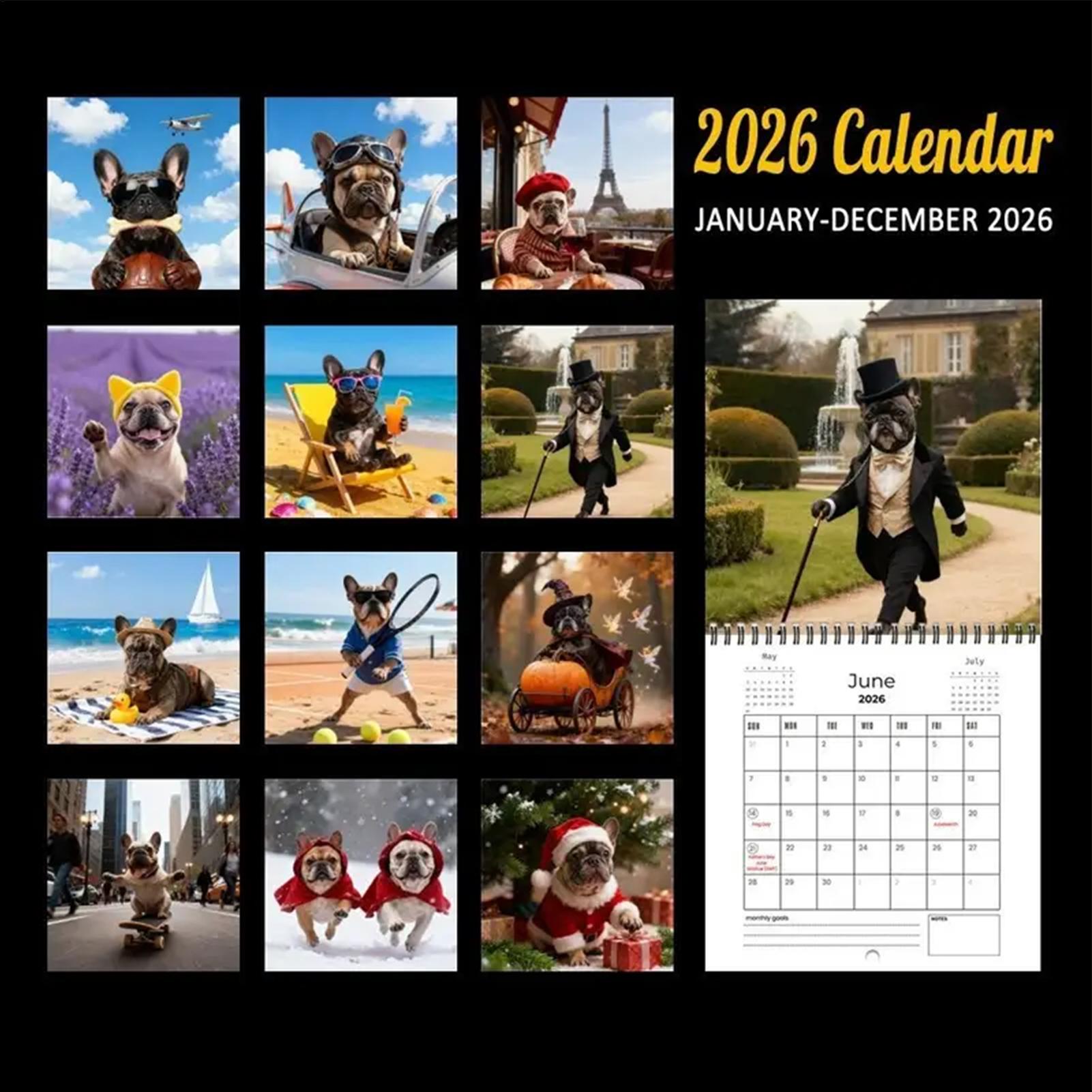 2026  Daily Calendars New Year - Home Office Holidays 2026 avaliação e preço