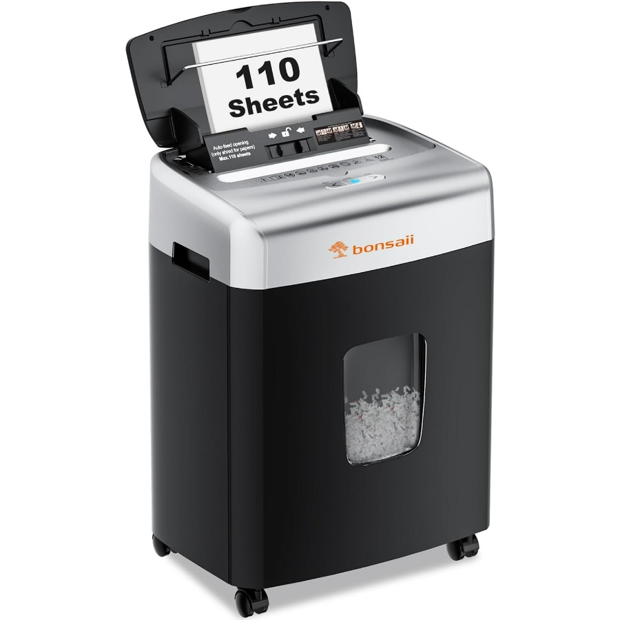 Heavy duty paper shredder with - Home Office Form avaliação e preço