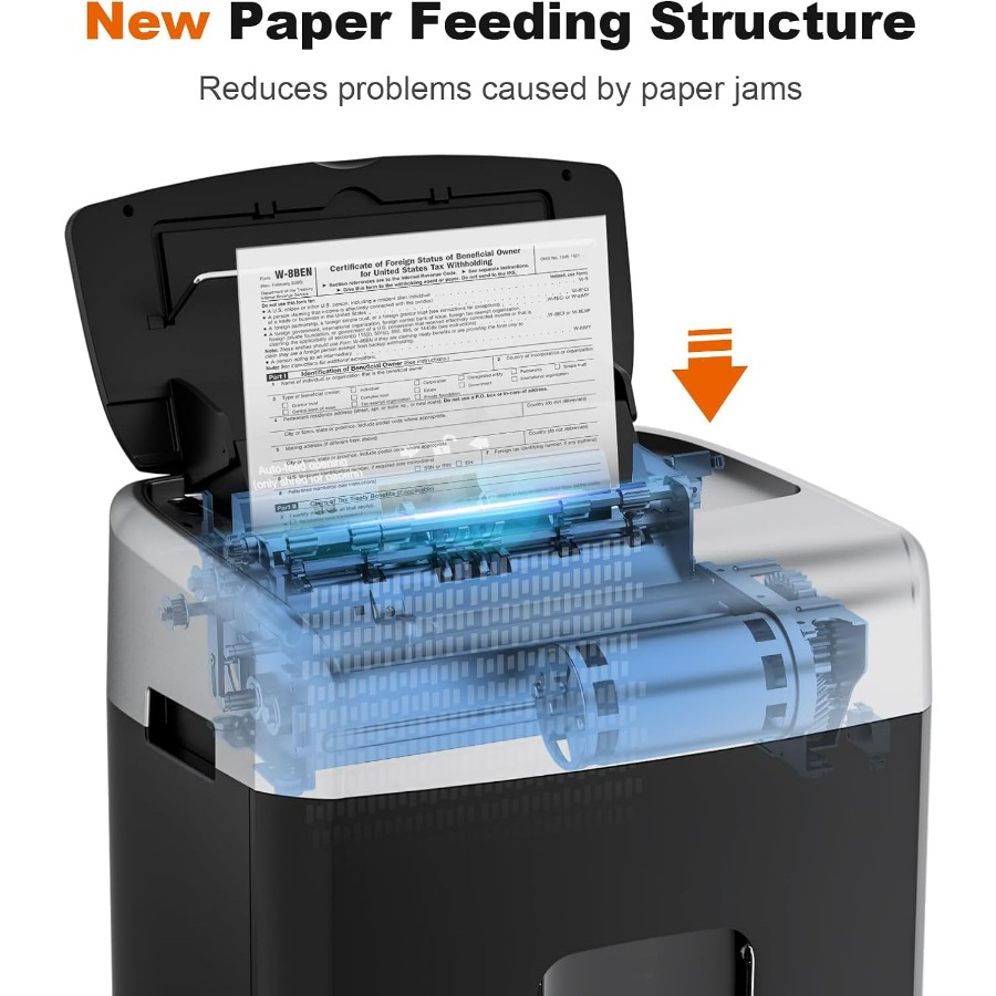 Heavy duty paper shredder with - Home Office Form avaliação e preço