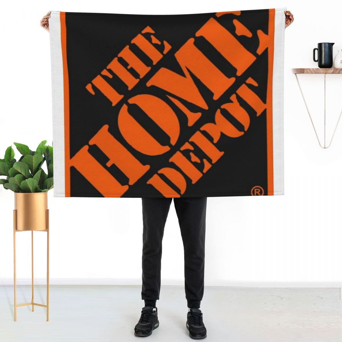 Home Depot Throw Blanket Air C - Home Office Depot avaliação e preço