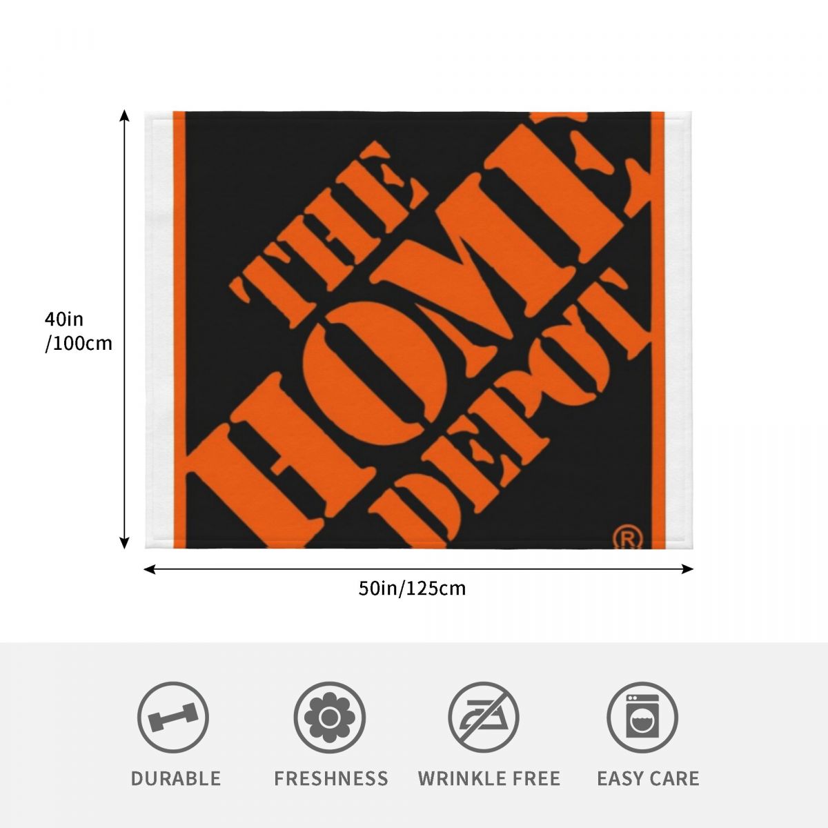 Home Depot Throw Blanket Air C - Home Office Depot avaliação e preço