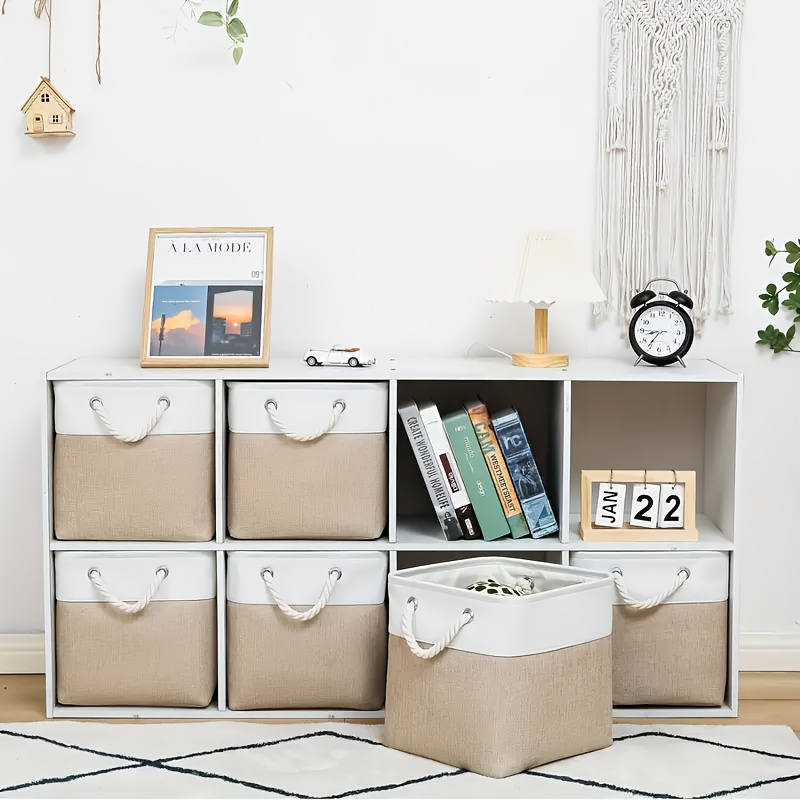 6-Pack Foldable Fabric Storage - English Home Office avaliação e preço