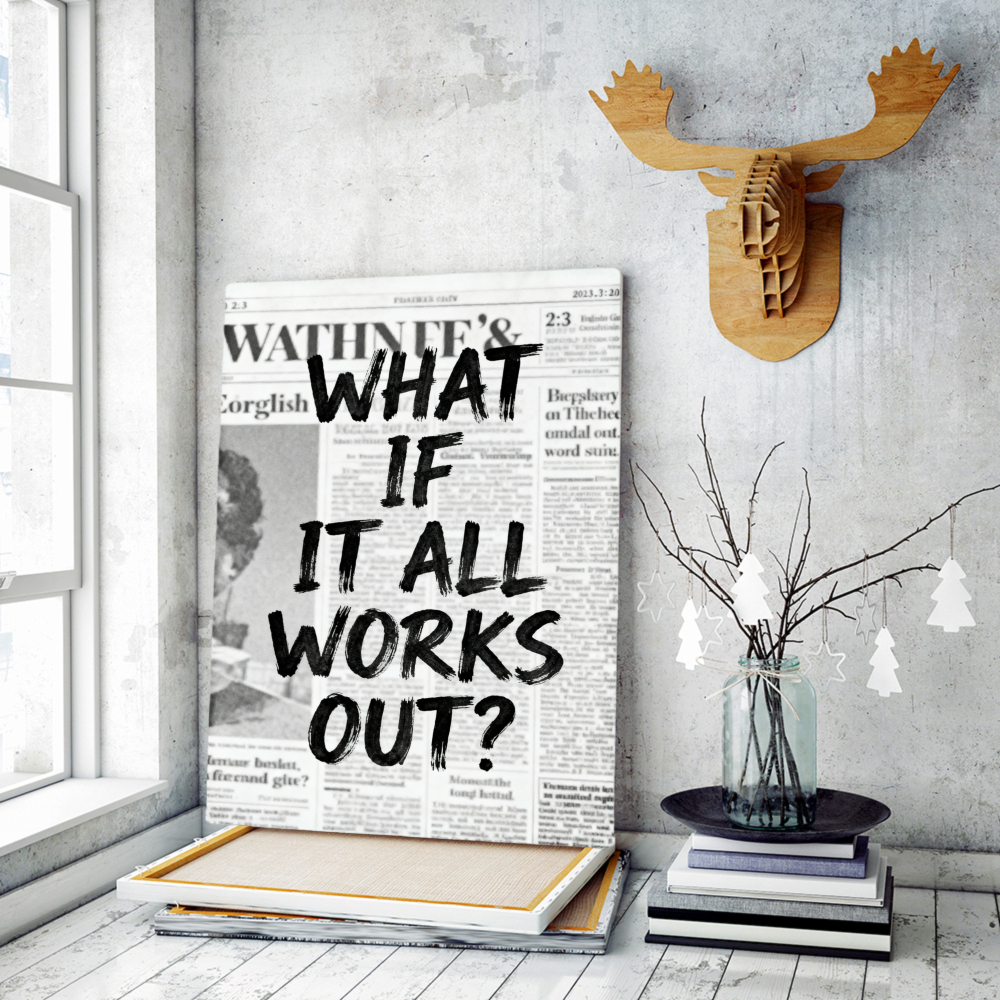 Vintage Adolphe What if it all - Home Office What Is It avaliação e preço