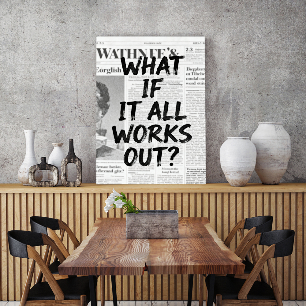 Vintage Adolphe What if it all - Home Office What Is It avaliação e preço