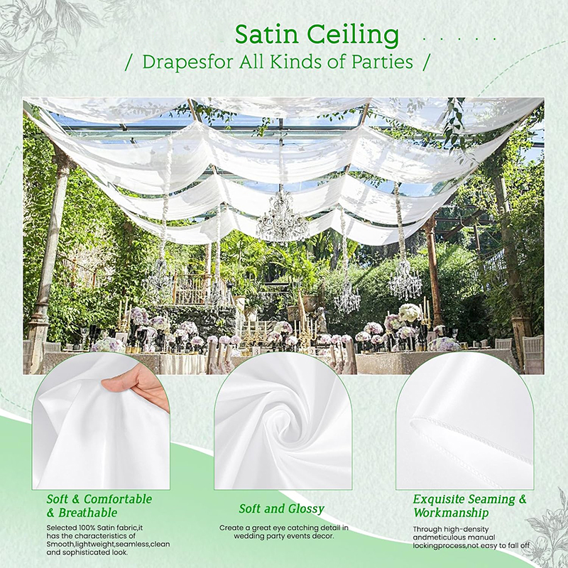 Satin Backdrop Christmas Curta - Home Office Rate avaliação e preço