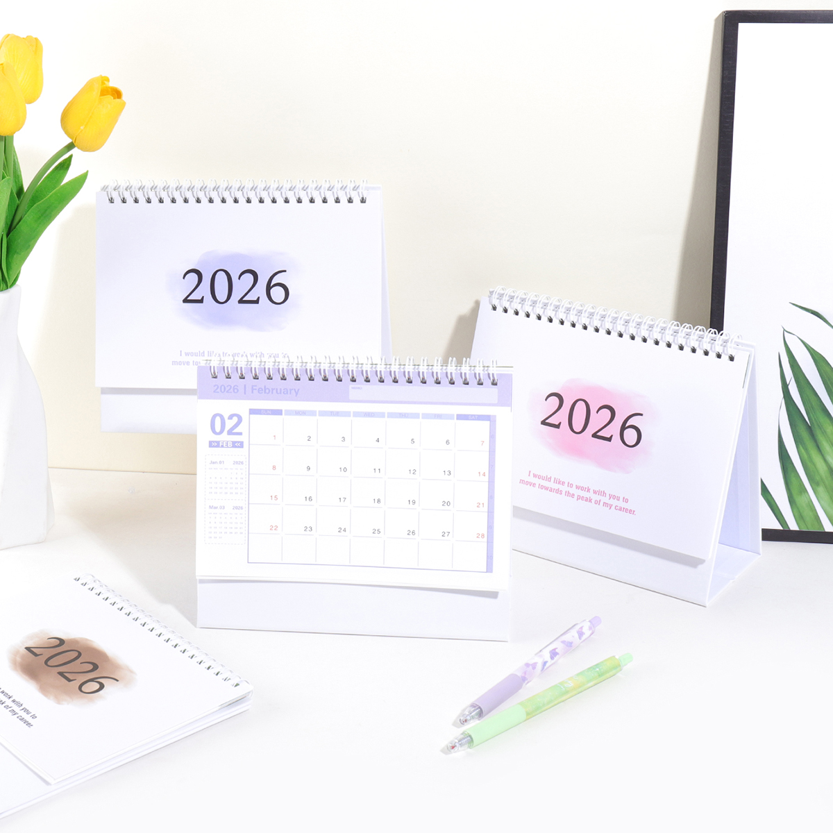1 pc New 2026 Monthly Desktop  - Home Office Holidays 2026 avaliação e preço