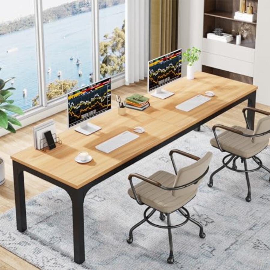78.7 Inches Extra Long Compute - Home Office Desks avaliação e preço
