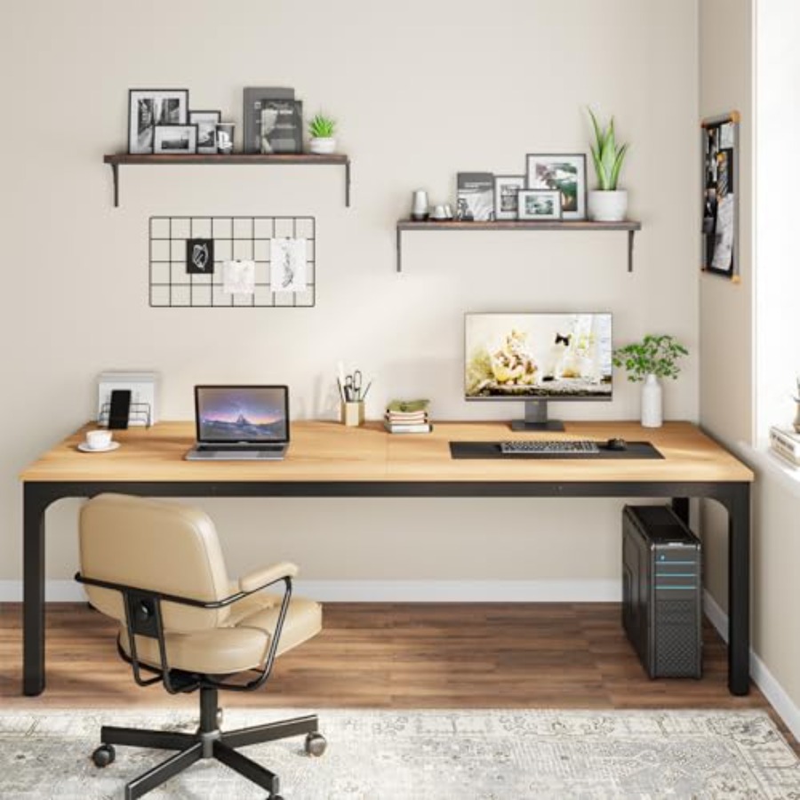 78.7 Inches Extra Long Compute - Home Office Desks avaliação e preço