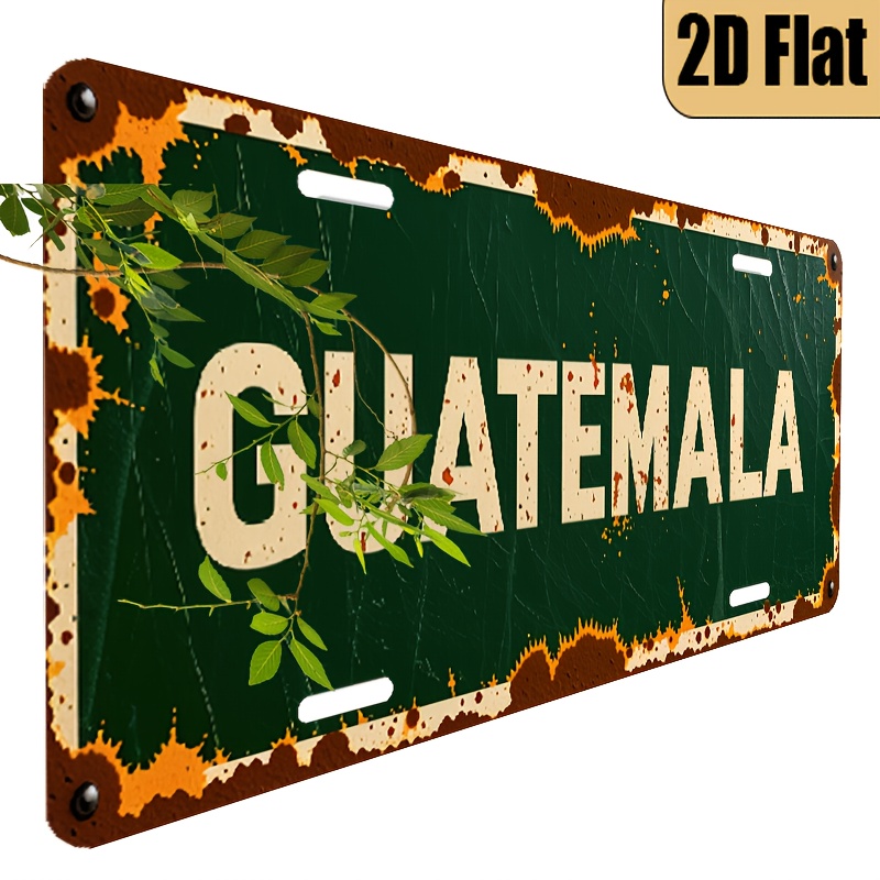 GUATEMALA AL Sign - Vintage Du - Home Office Guatemala avaliação e preço