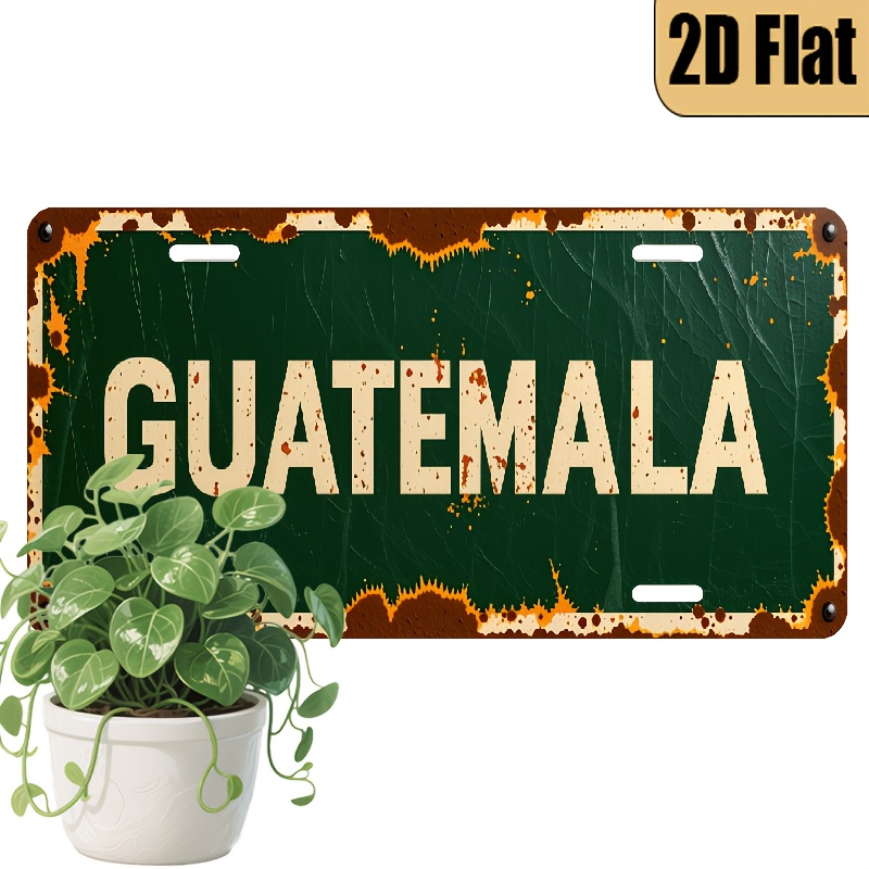 GUATEMALA AL Sign - Vintage Du - Home Office Guatemala avaliação e preço