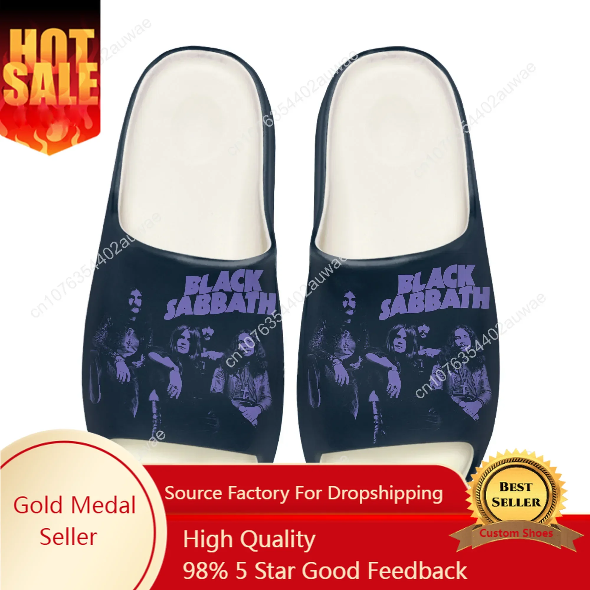 Black Heavy Metal Band Sabbath - Home Office Form avaliação e preço
