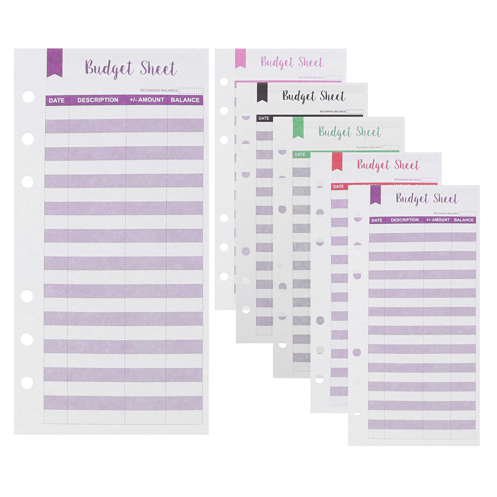 60 Budget Sheets Portable Crea - Home Office Budget avaliação e preço