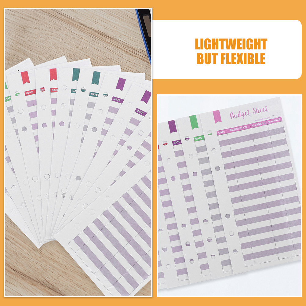 60 Budget Sheets Portable Crea - Home Office Budget avaliação e preço
