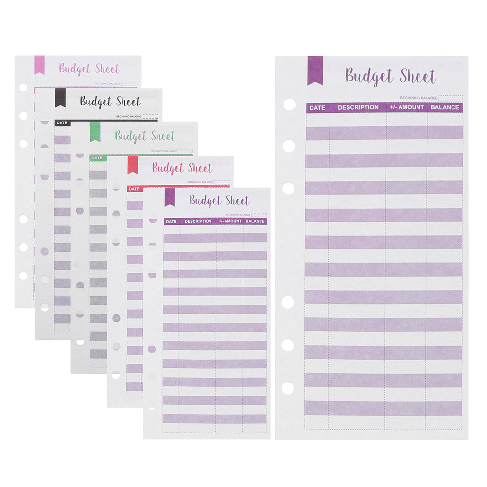 60 Budget Sheets Portable Crea - Home Office Budget avaliação e preço