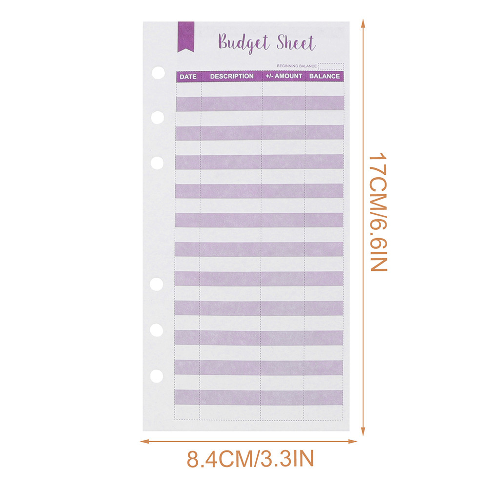 60 Budget Sheets Portable Crea - Home Office Budget avaliação e preço