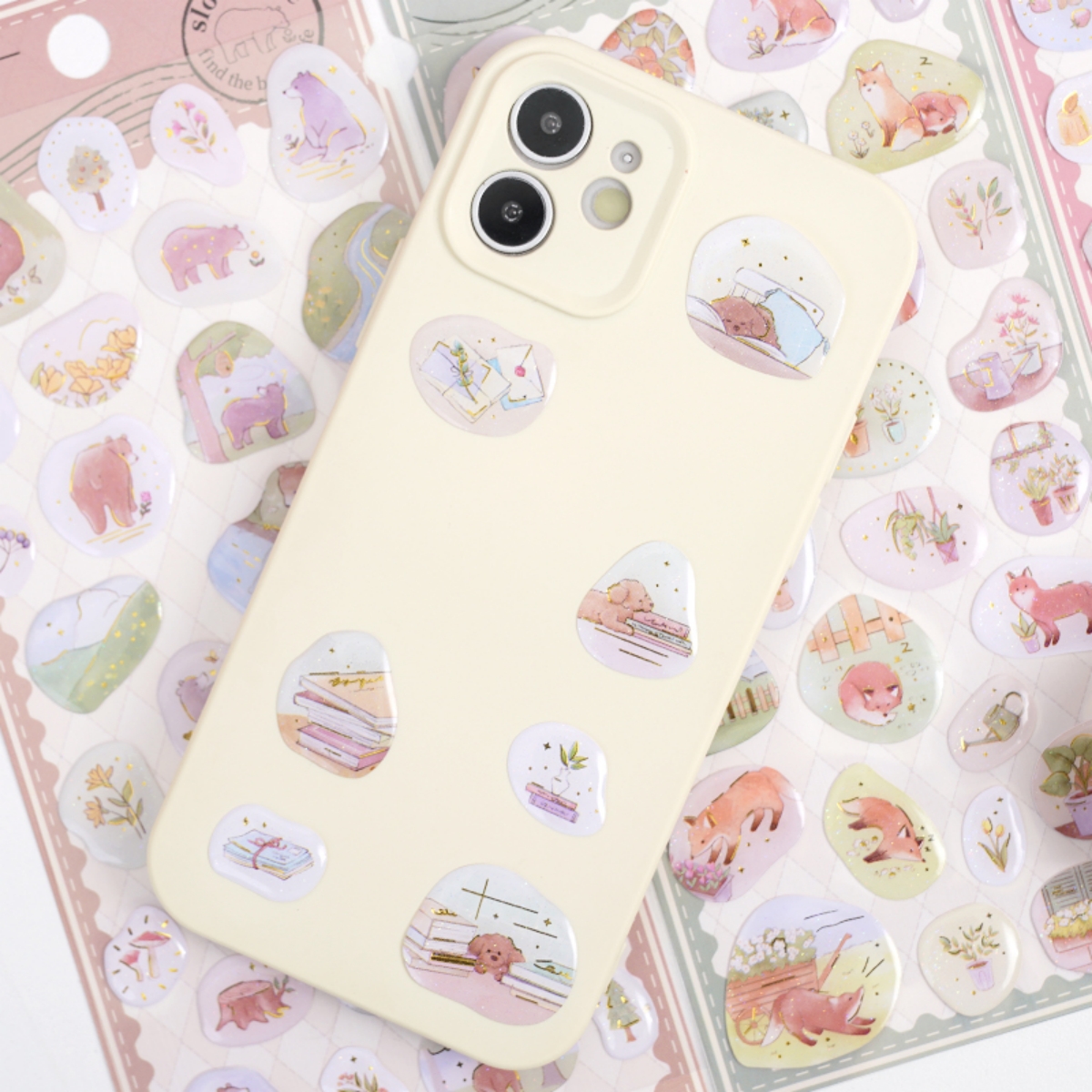 3 pcs Lovely Animals Slow Time - Home Office Quotes avaliação e preço