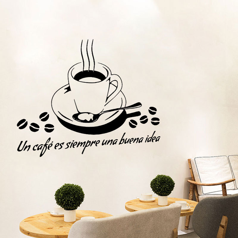 Un Cafe Es Sirmpre Una Buena I - Home Office Quotes avaliação e preço