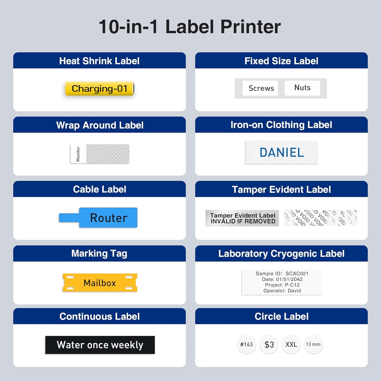 Mini Portable Label Maker with - Home Office Printer avaliação e preço