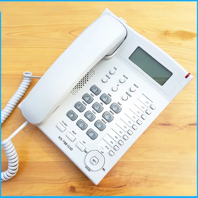 Desktop Corded Telephone, Wire - English Home Office avaliação e preço