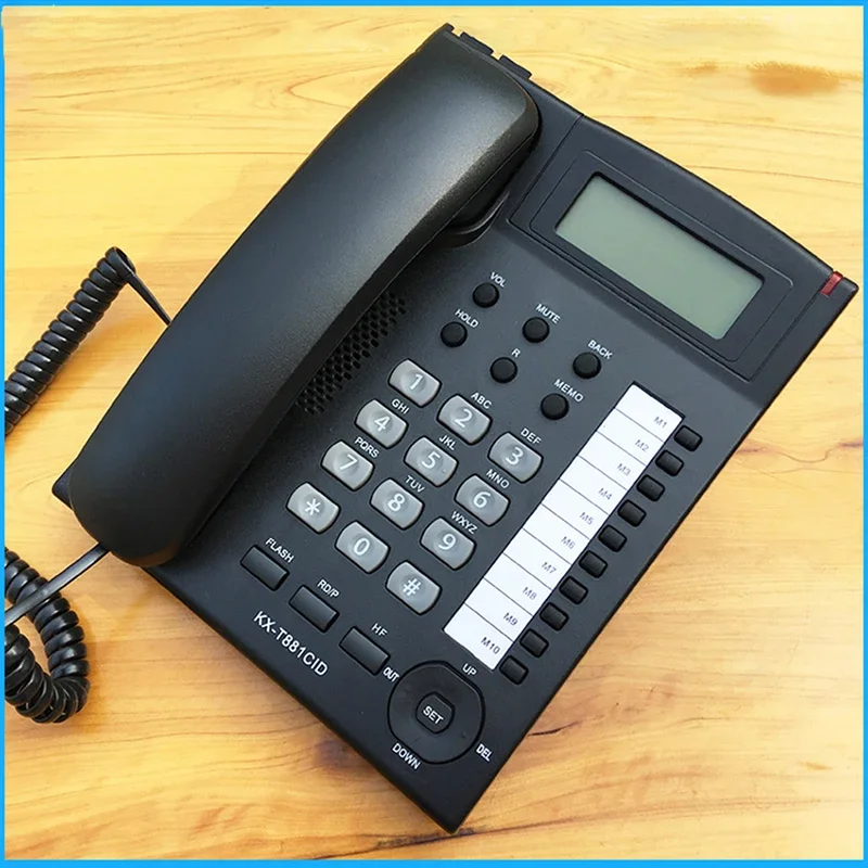 Desktop Corded Telephone, Wire - English Home Office avaliação e preço