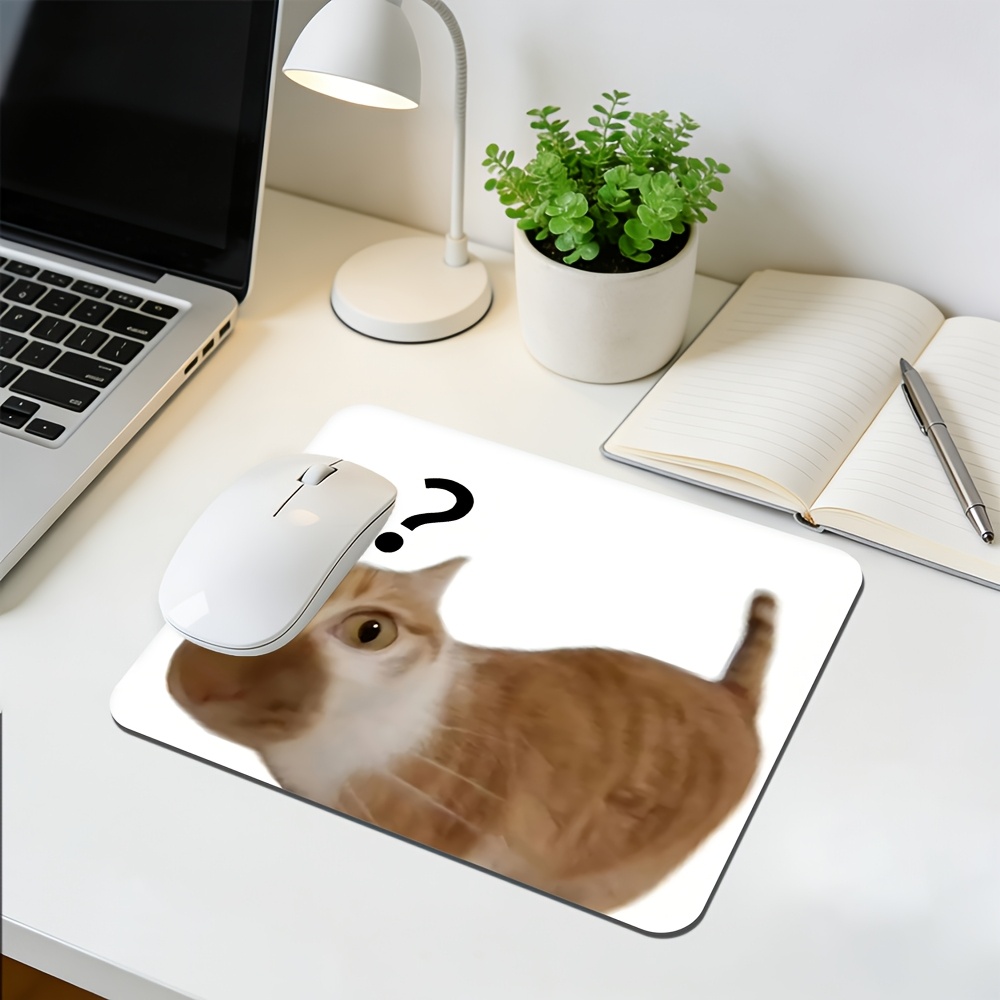 Funny Confused Cat Meme Mouse  - Home Office Questions avaliação e preço