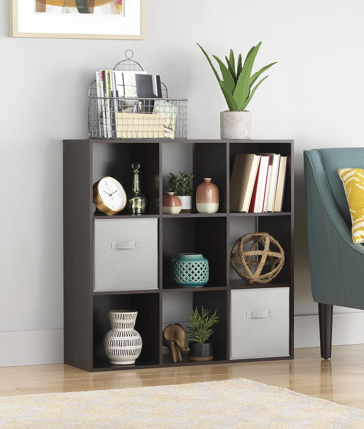 9 Cube Storage Organizer, 3 Ti - Home Office Free avaliação e preço