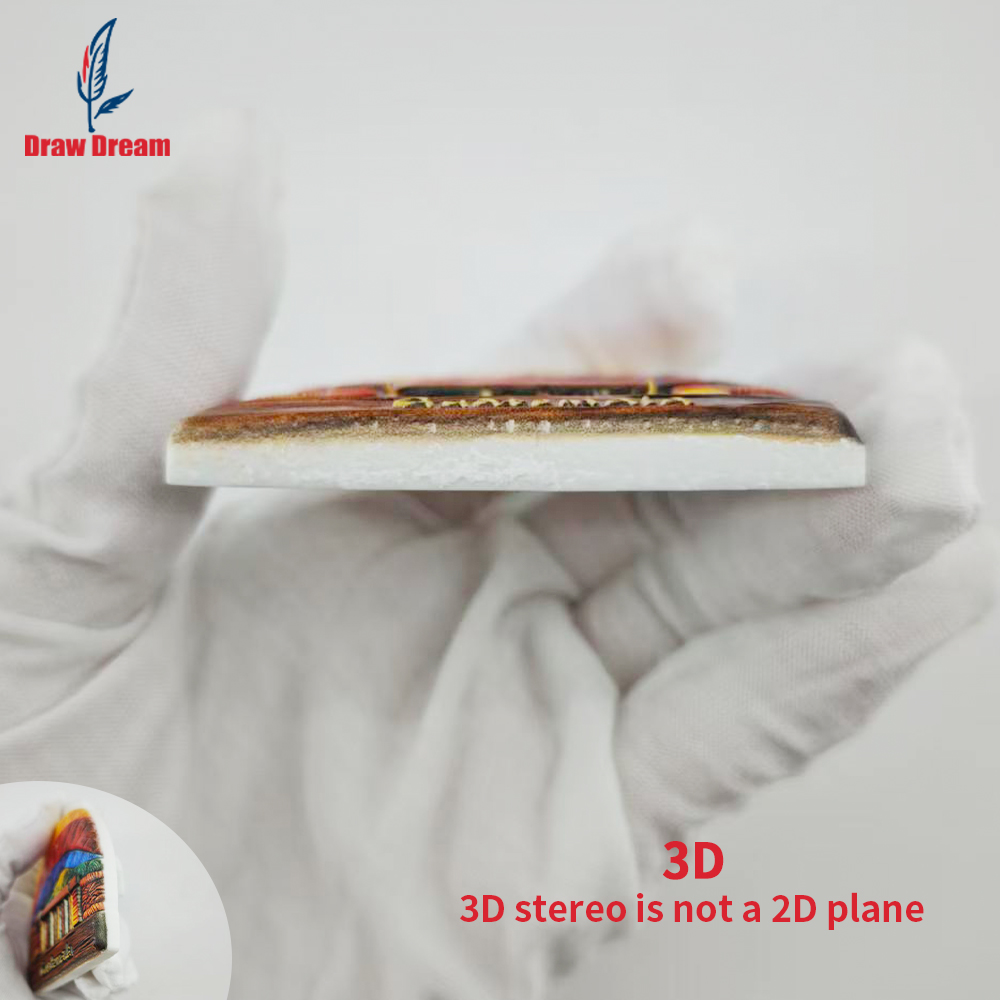 1Pc Guatemala Creative 3D Embo - Home Office Guatemala avaliação e preço