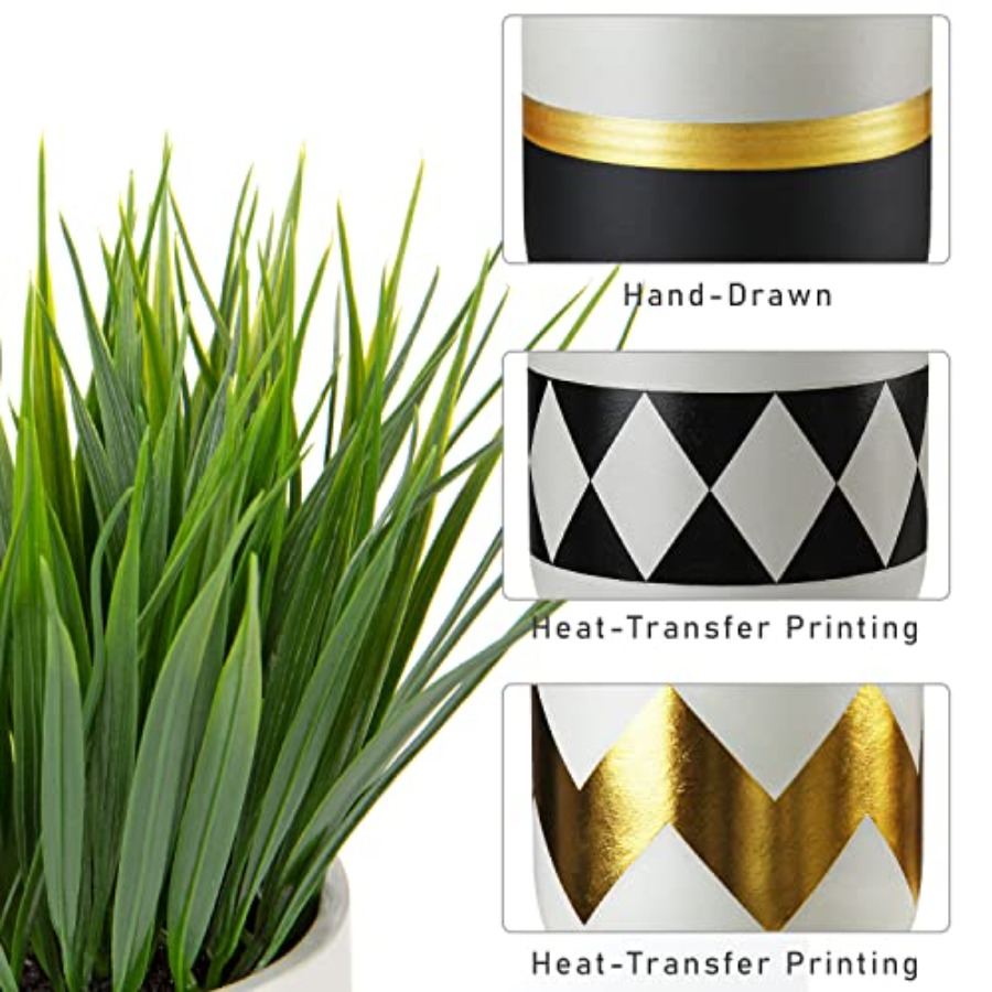 Small Faux Plant Decor 3Pcs Fa - Home Office Depot avaliação e preço